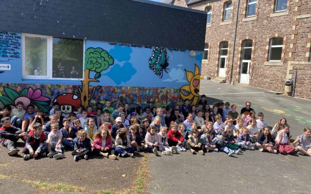 La fresque des élèves